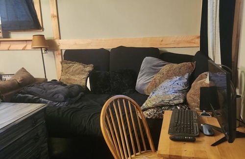 Hollowville Cabin | Rustic cabin nearby Windham,Hunter and Catamount ski resorts.