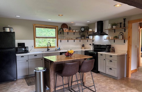 Sunday River Area House | Rustic Ridge Lone Mountain Escape– 3BR, 2BA Home on 2 Acres Pet Friendly