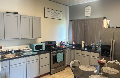 Lincoln County Apartment | Rustic River Retreat. River access Nature,Highland cows, horses, trails hot tub