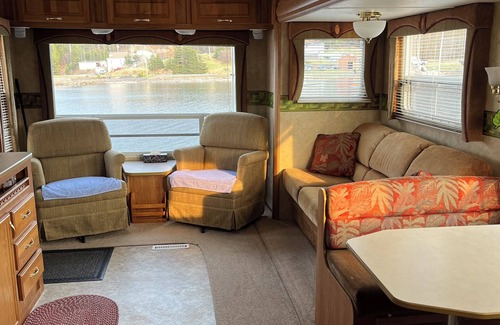 Newfoundland House | RV By The Sea. 3 Rogers Cove Rd., Cobbs Arm, NL. You,the ocean and mother nature