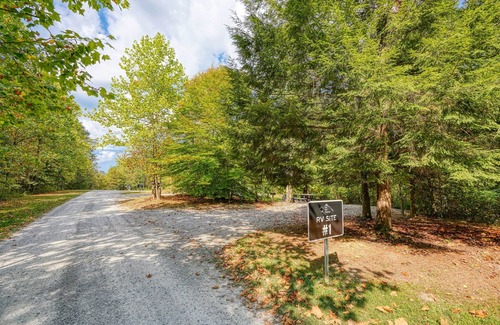 South Bloomingville House | RV Site 1 at High Rock Hideaways: SITE RENTAL ONLY. We do not rent RV's/campers.