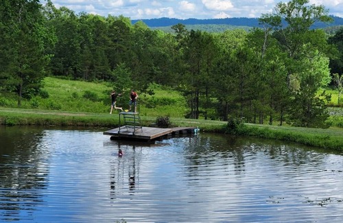 Oden RV Rental | RV Site #12: Ouachita Campground at Edendell's Best RV Site with Mountain View