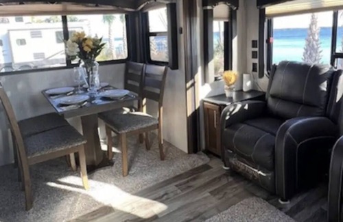 Ochlockonee Bay House | RV with dock and bay access-pet-friendly!