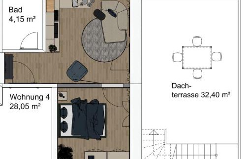 Center Apartment | Südkiez Bude