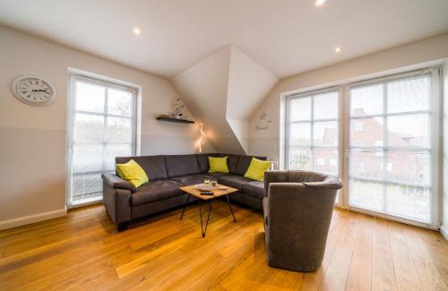 Borkum Apartment | Südstrandhus Urlaub mit Hund Wohnung 3 oben