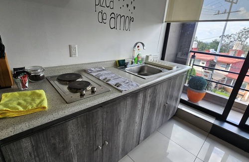 Ciudad Lopez Mateos Apartment | S06 PREMIUM SUITE Full Service WiFi Kitc