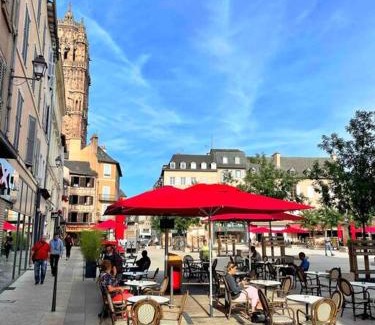 Rodez Apartment | /Sacré studio/wifi/parking privé