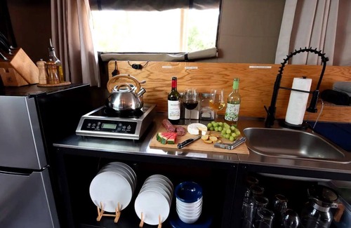 Kempner RV Rental | Safari Style Glamping Experience in the Heart of Texas Hill Country, Perfect for Animal Lovers