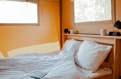 Lichtaart Resort | Safari Tenten met Sanitair 4 personen