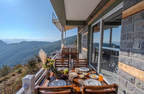 Theog Villa | SaffronStays Alpine blue-6 bhk villa with private deck and valley views from each room