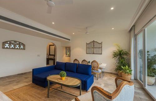 Kalote Mokashi Villa | SaffronStays Kairos Athena, Karjat - Greek style pool villa near Camp Max