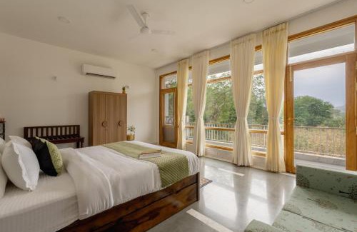 Bedla Villa | SaffronStays Villa Bougain - 2 bedroom pool villa with lake view