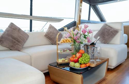 Linh Trung IEPZ Boat Rental | Saigon Luxury Private Yacht Prestige 590 - Managed by Vietyacht Club