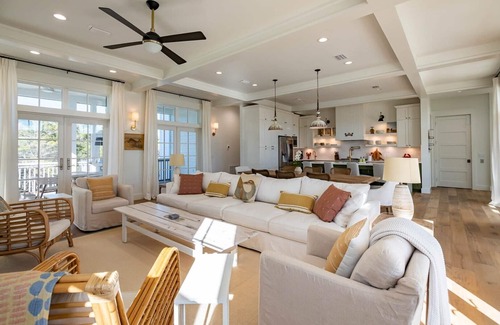 Gulf Trace House | SALE~"Pelican Trace"~New Lux Build~Gulf/Park Views~Private Pool~Beach Gear~Gulf