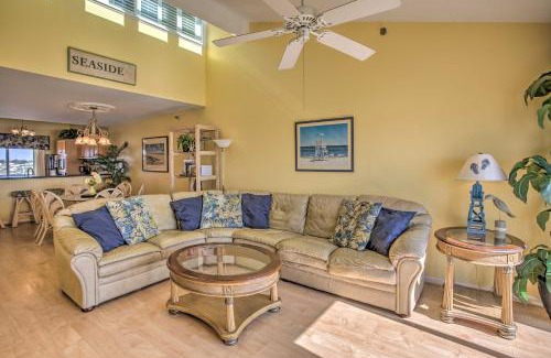 Ocean Isle Beach Apartment | Salt and Light Oceanfront Condo with Pool and Elevator