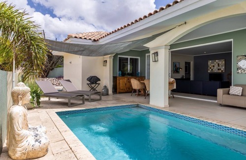 Jan Thiel Villa | Salt Lake View - design villa with private pool in popular area