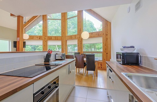 Llangollen Ski Chalet | Saltspring Lodge Log Burner