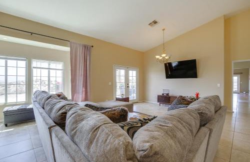 Desert Hot Springs House | Saltwater Pool, Spa and Fire Pit Home with Mtn Views!