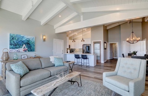 Morro Bay Condo | Salty Sister Beach House - Ocean Front and Rock Views