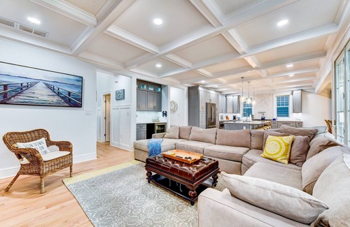 Point Pleasant Beach House | SAN113 | Incredible 5BR 4.5ba luxe home w/no detail overlooked! Pool, Pets, Stair lift & more!