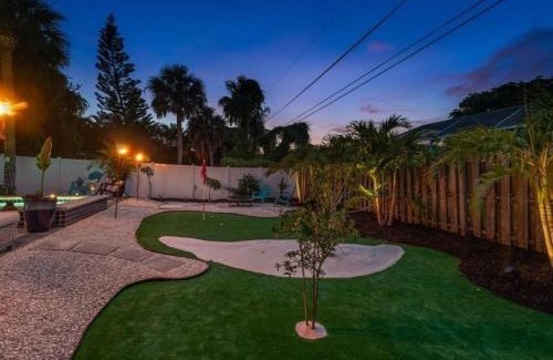 Naples Park House | Sanctuary Home Naples-Luxury Beach House with Private Pool and Oasis!