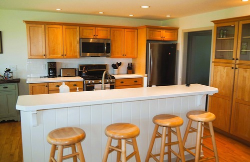 Lake Township House | Sandhill House - Large and Spectacular Lakefront Home with Water Toys!