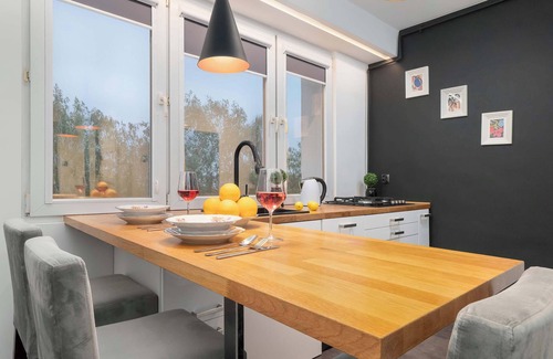 Lodz Apartment | Sandomierska 1/9 | Łódź | Modern Studio | Balcony