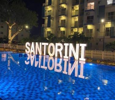 Negombo Apartment | Santorini Resort Negombo - Elysian Blue Suite Negombo beach and Airport