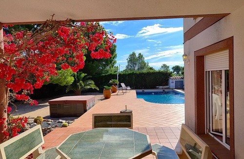 Les Tres Cales Villa | SAONA VILLAS (VN AMELA): villa 8 people, private pool, wifi, 1.5 km sea