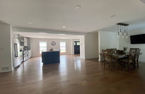 Gansevoort House | Saratoga Luxury home w/Heated Salt water Pool & Hot tub, 10 min from track!