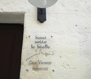 Sasso Barisano House | Sassi Sotto Le Stelle