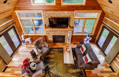 Egg Harbor Cabin | Sauna, Downtown Egg Harbor - Larsen Lodge