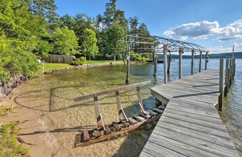 Meredith House | Scenic Meredith Hideaway w/ Dock + Beach!