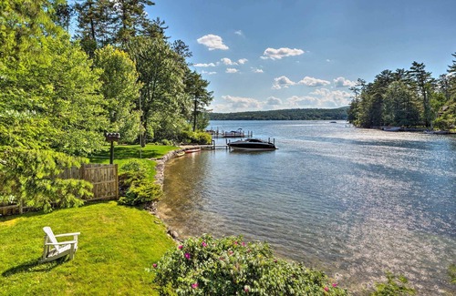 Meredith House | Scenic Meredith Hideaway w/ Dock + Beach!