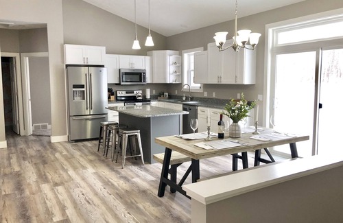 Thompsonville House | Scenic North Hideaway- Northern Michigan Escape