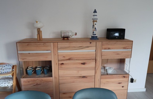 Greetsiel Apartment | Schöne Moderne Ferienwohnung Windjammer für 6 Pers. + Hund