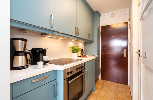 Westerland Apartment | Schönes 1-zimmer App., Strandnah, Balkon, Stellplatz, Wlan. Haustiere Erlaubt