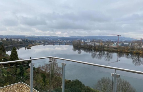 Metternich Apartment | Schönster Blick über Koblenz - aus toller Wohnung