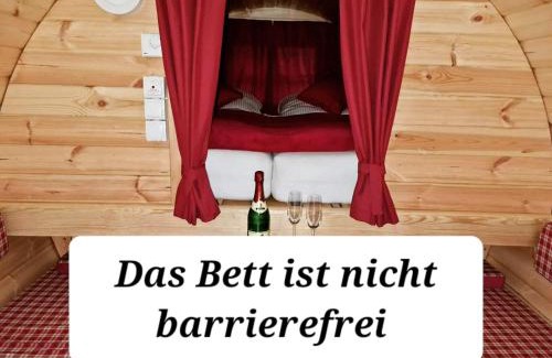 Rees Other | Schlaffass Holzfass im Banjapark Rees ohne Banja Sauna