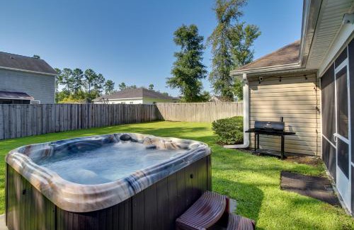 Rincon House | Screened Patio Rincon Home, 18 Mi to Savannah!