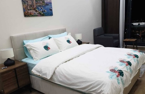 Esenyurt Apartment | Sea and lake view, modern and new residential complex, from the 37th floor