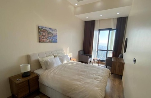 Esenyurt Apartment | Sea and lake view, modern and new residential complex, from the 37th floor