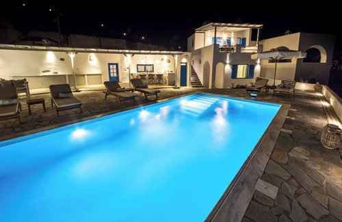 Krotiri Villa | Sea front villa, private pool, brand new, family, friendly,