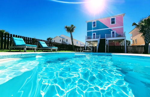 Gulf Shores House | ♥Sea La Vie at Gulf Shores 200 Ft to Beach Heated Pool 6BR Sleeps 20! ♥