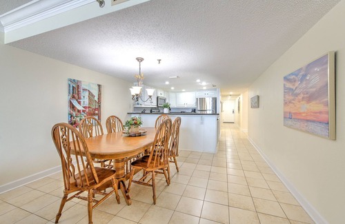 Redington Shores Condo | Sea Oats 106: 3 BR, 2 BA Condominium in Redington Shores, Sleeps 8
