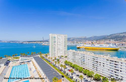 Le Mourillon Apartment | Sea view 3 bedroom with AC and parking - Dodo et Tartine