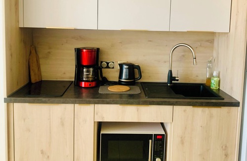 Solenzara Apartment | Sea view apartment in the heart of the village with shared pool