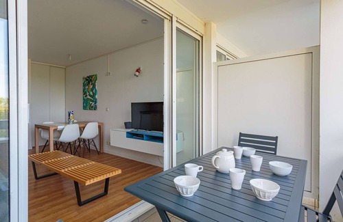 Bidart Apartment | Sea View Apartment with Pool, Tennis & Balcony Near Golf & Beach