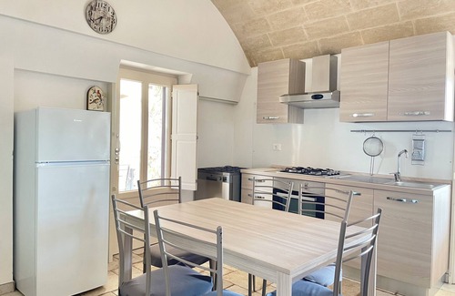 Marina di Felloniche House | Sea view trullo with heated whirlpool