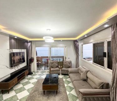 Al-Muntazah Apartment | Sea View three bed room High Floor fully AC free WI-FI and parking